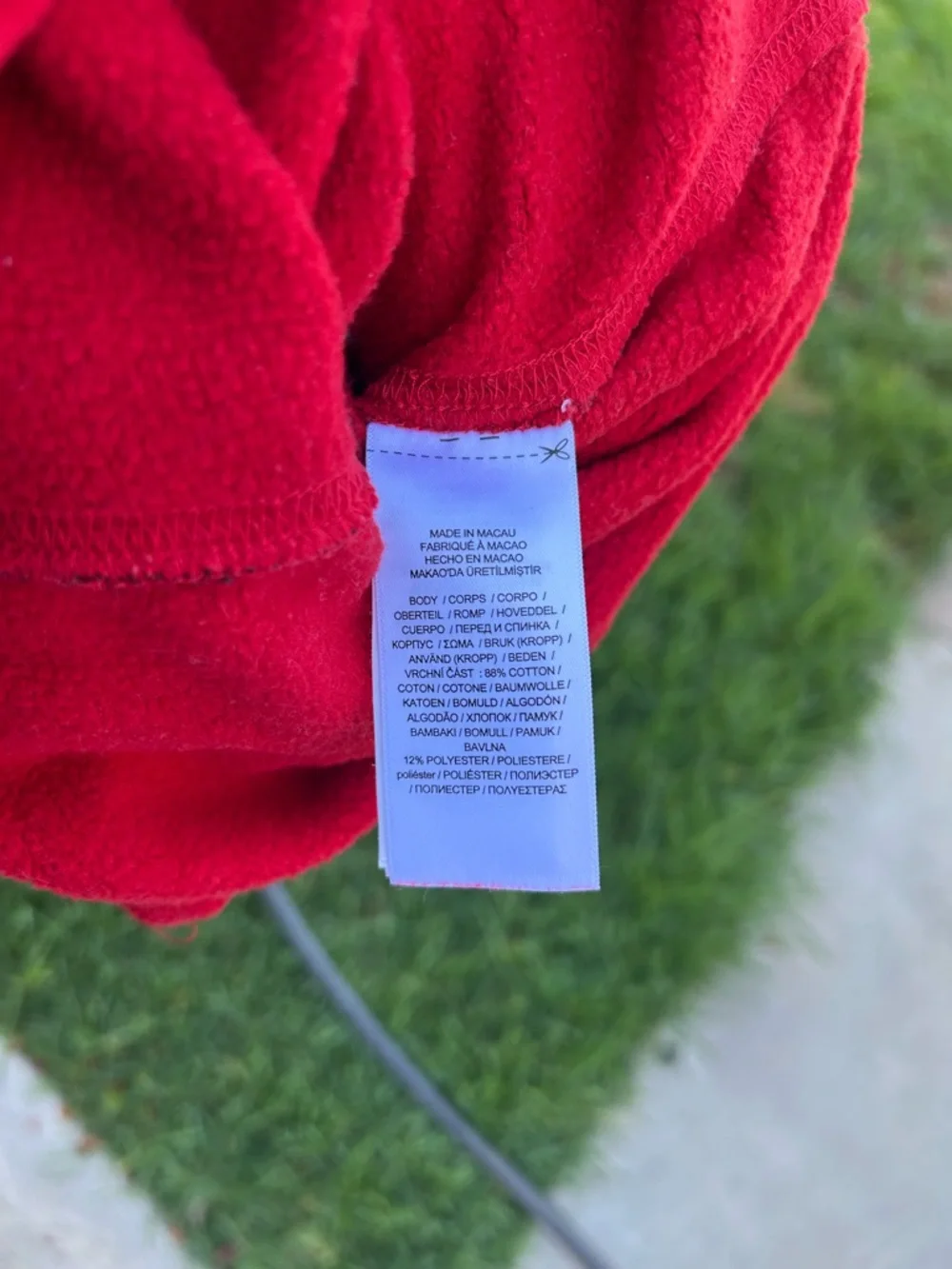 Ralph Lauren Red and Black Plaid Baby Romper with Polo Bear